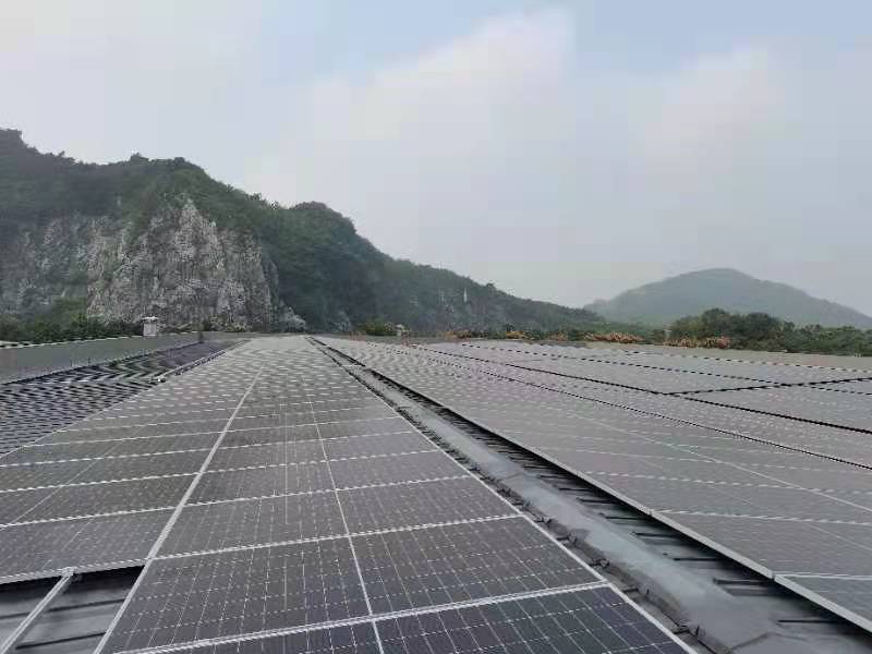 乐盈VI在浙江恒月新材料股份有限公司减少安装分布式光伏发电399.9kwp项目顺利竣工